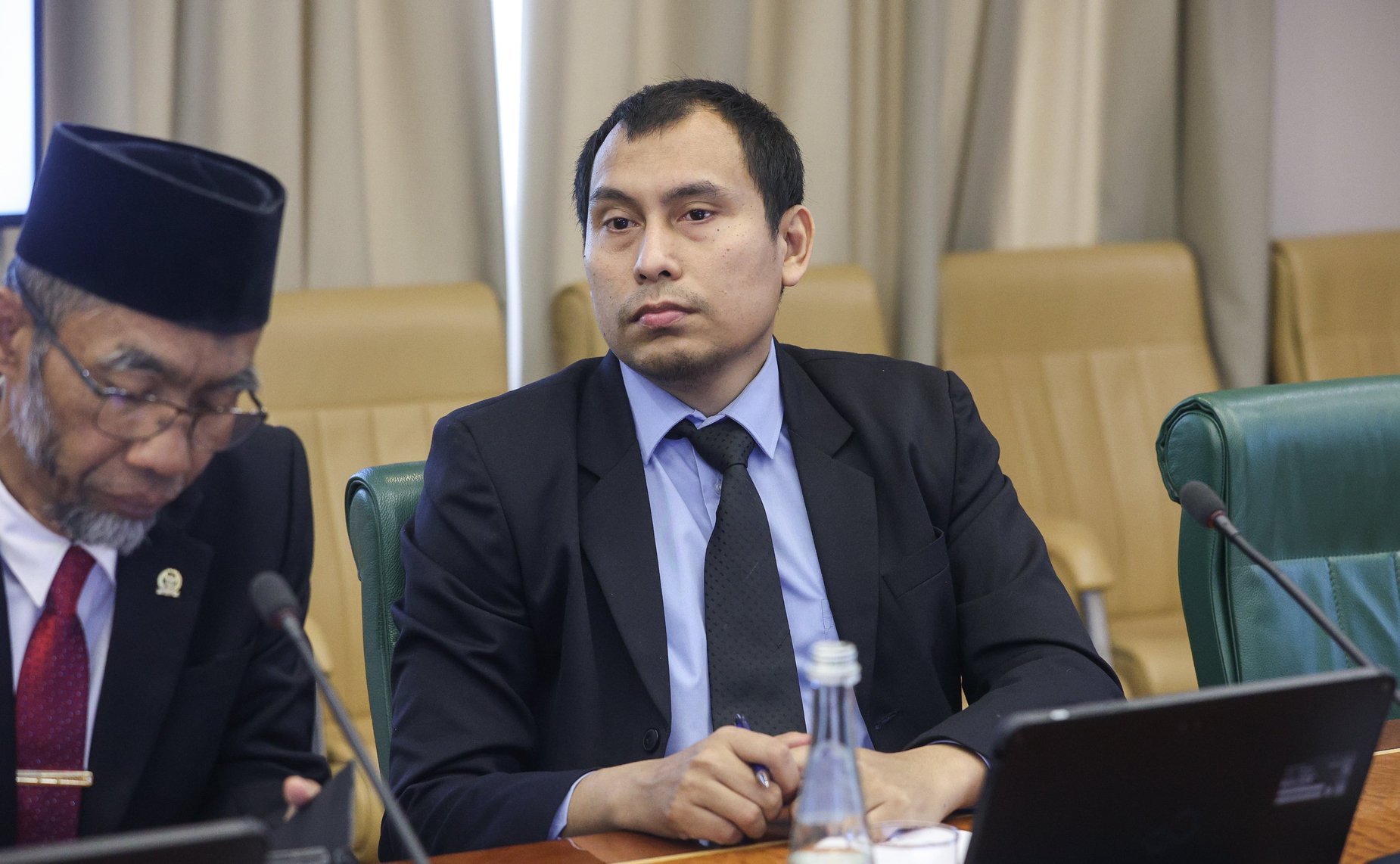 Встреча председателя Комитета СФ по конституционному законодательству и государственному строительству Андрея Клишаса с руководителем Комитета по исследованиям Народного консультативного конгресса Республики Индонезии