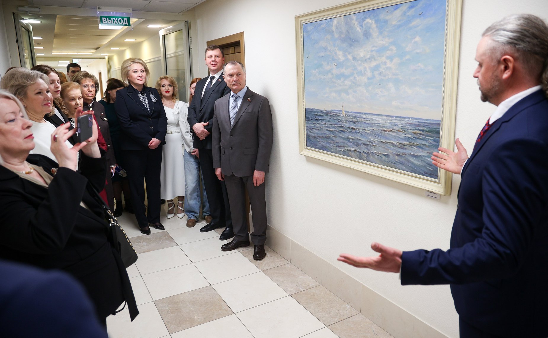 Открытие в Совете Федерации выставки «По Земле Вологодской»