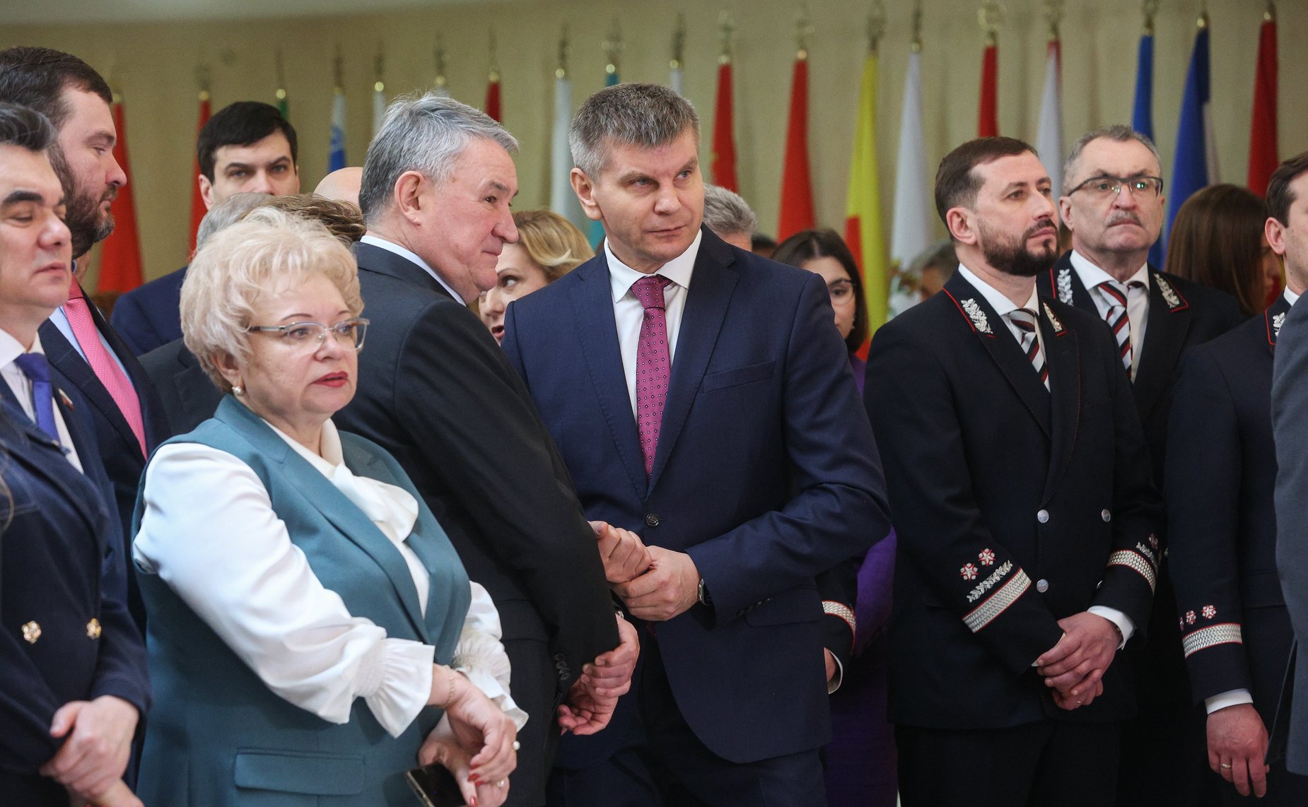 Открытие в Совете Федерации выставочной экспозиции для ознакомления с 20-летней историей ОАО «Российские железные дороги»