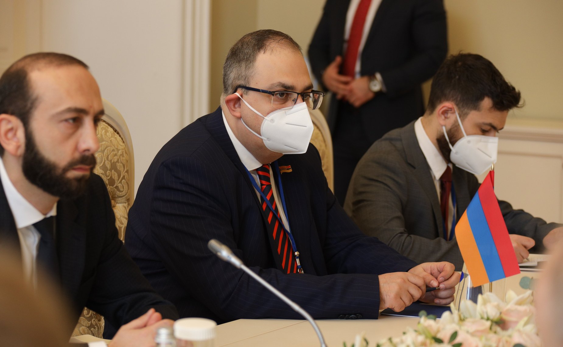 Встреча Председателя Совета МПА СНГ, Председателя СФ Валентины Матвиенко с Председателем Национального Собрания Республики Армения Араратом Самвеловичем Мирзояном