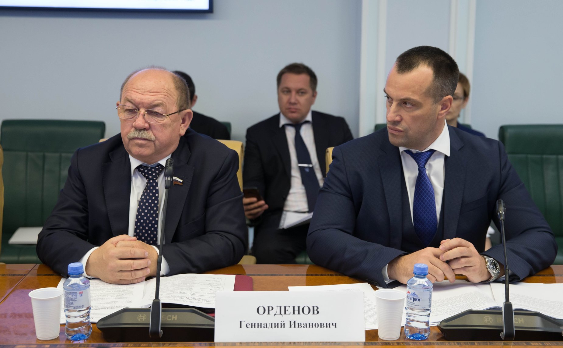 Геннадий Орденов и Эдуард Исаков