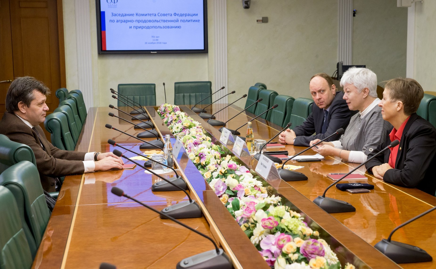 Встреча О. Тимофеевой с Руководителем фракции партии левых в горсовете Квакенбрюк А. Маурером