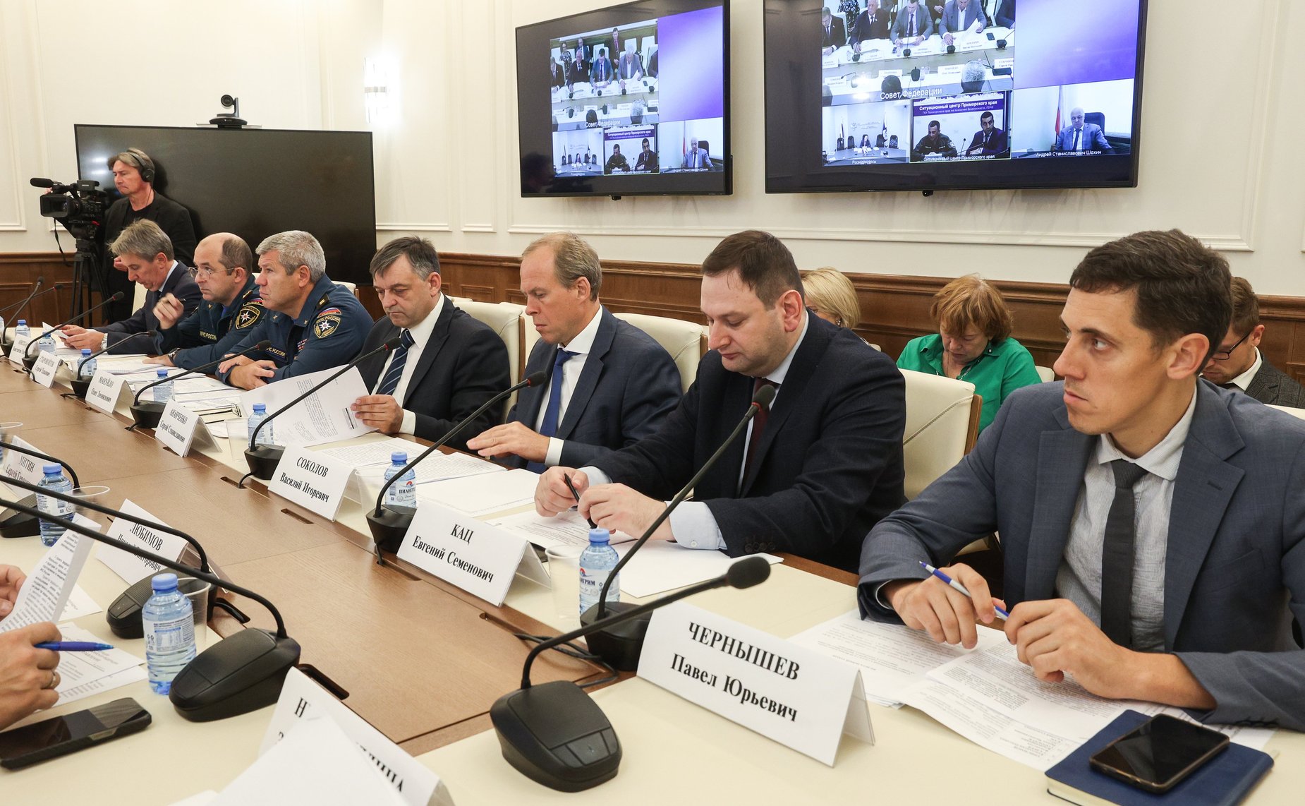 Совещание Комитета СФ по аграрно-продовольственной политике и природопользованию по рассмотрению предложения Правительства Приморского края о внесении изменений в некоторые законодательные акты РФ