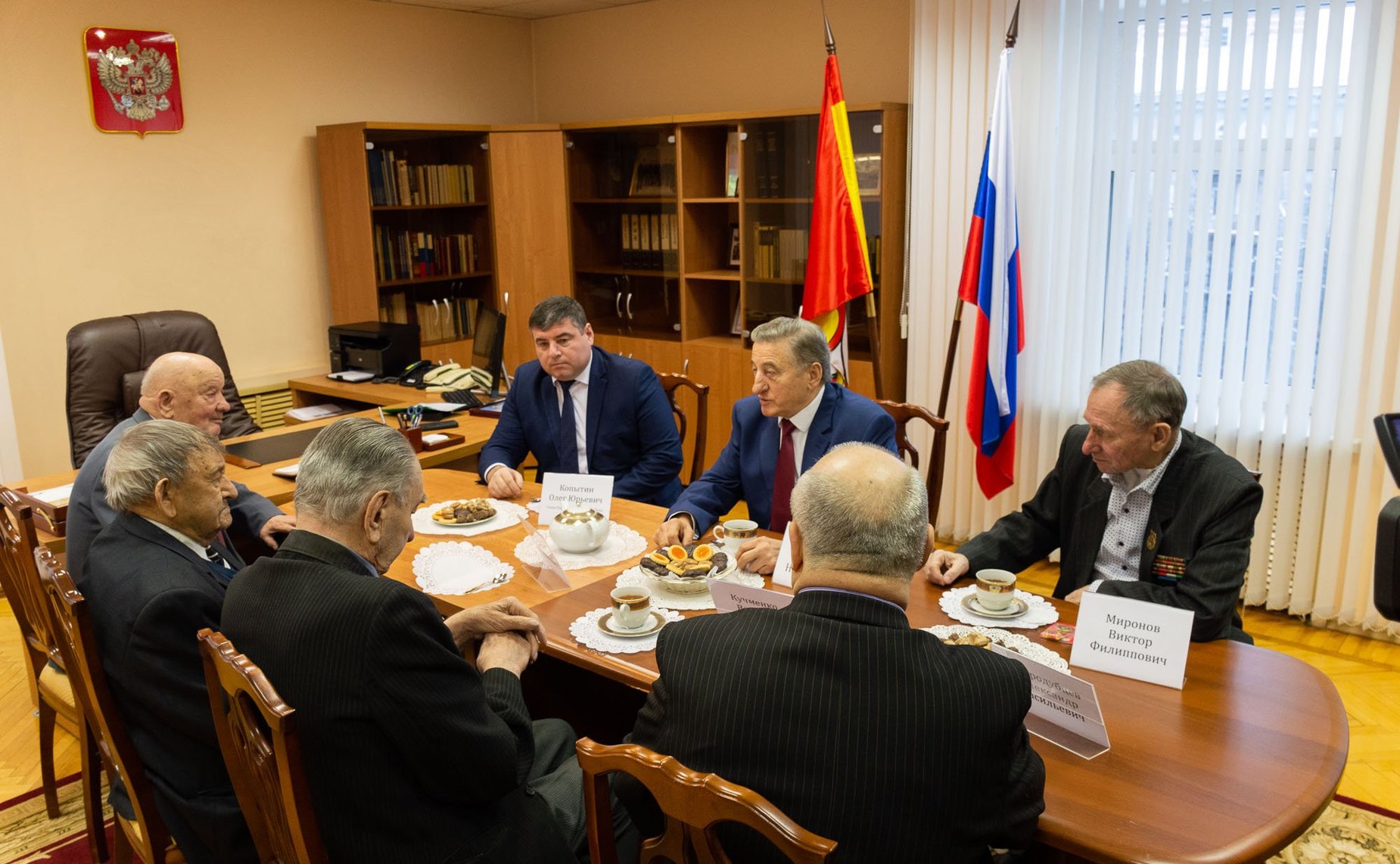 Сергей Лукин встретился с ветеранами Великой Отечественной войны