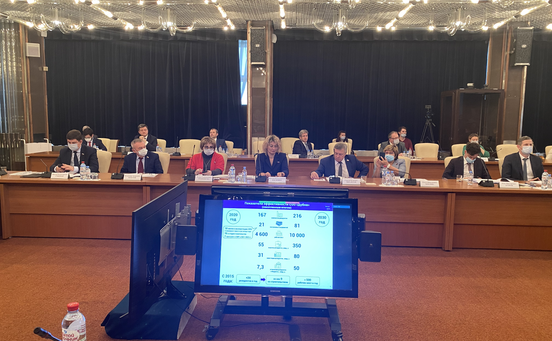 Комитет Совета Федерации по науке, образованию и культуре в г. Дубне Московской области провел совместно с Объединенным институтом ядерных исследований выездное заседание