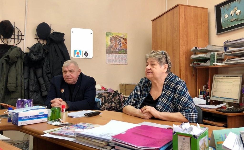 Сергей Безденежных в городе Советская Гавань встретился с активом местной ветеранской организации
