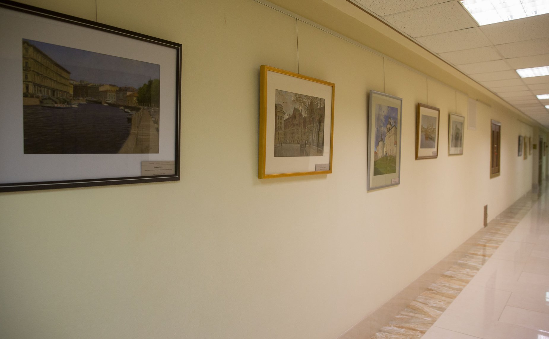 Открытие выставки «Пастель» петербургского художника С. Усика в Совете Федерации