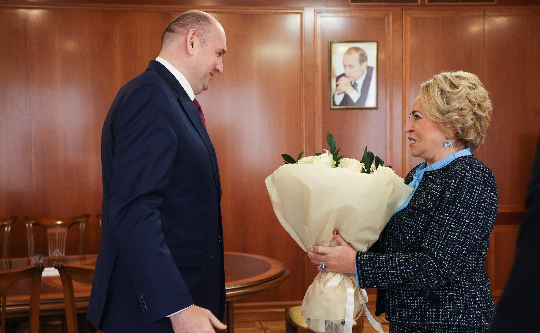 Встреча Председателя Совета Федерации Валентины Матвиенко с руководством Оренбургской области