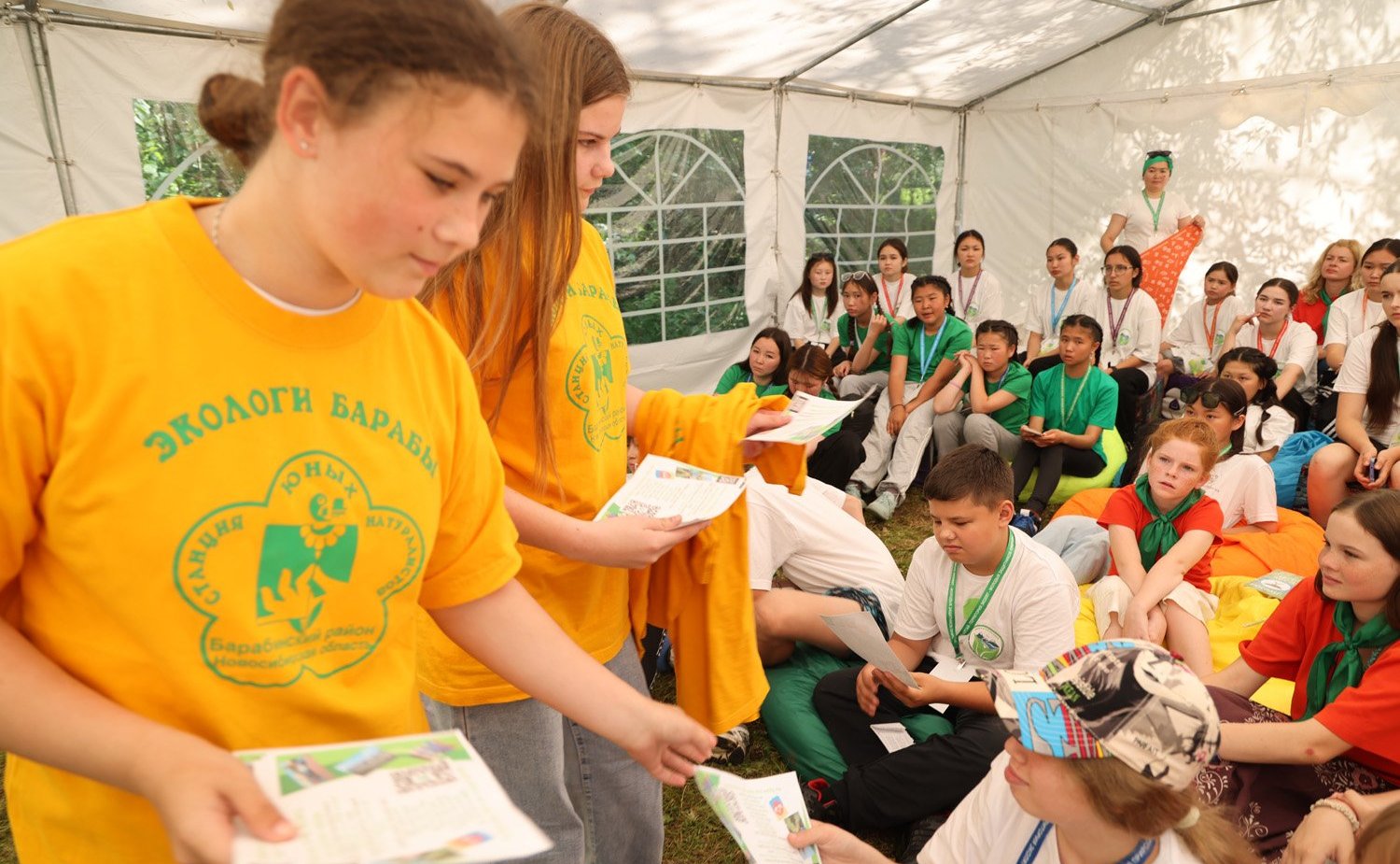 Татьяна Гигель в ходе поездки в регион приняла участие в открытии межрегионального фестиваля «Республика Алтай — территория Эколят — молодых защитников природы»
