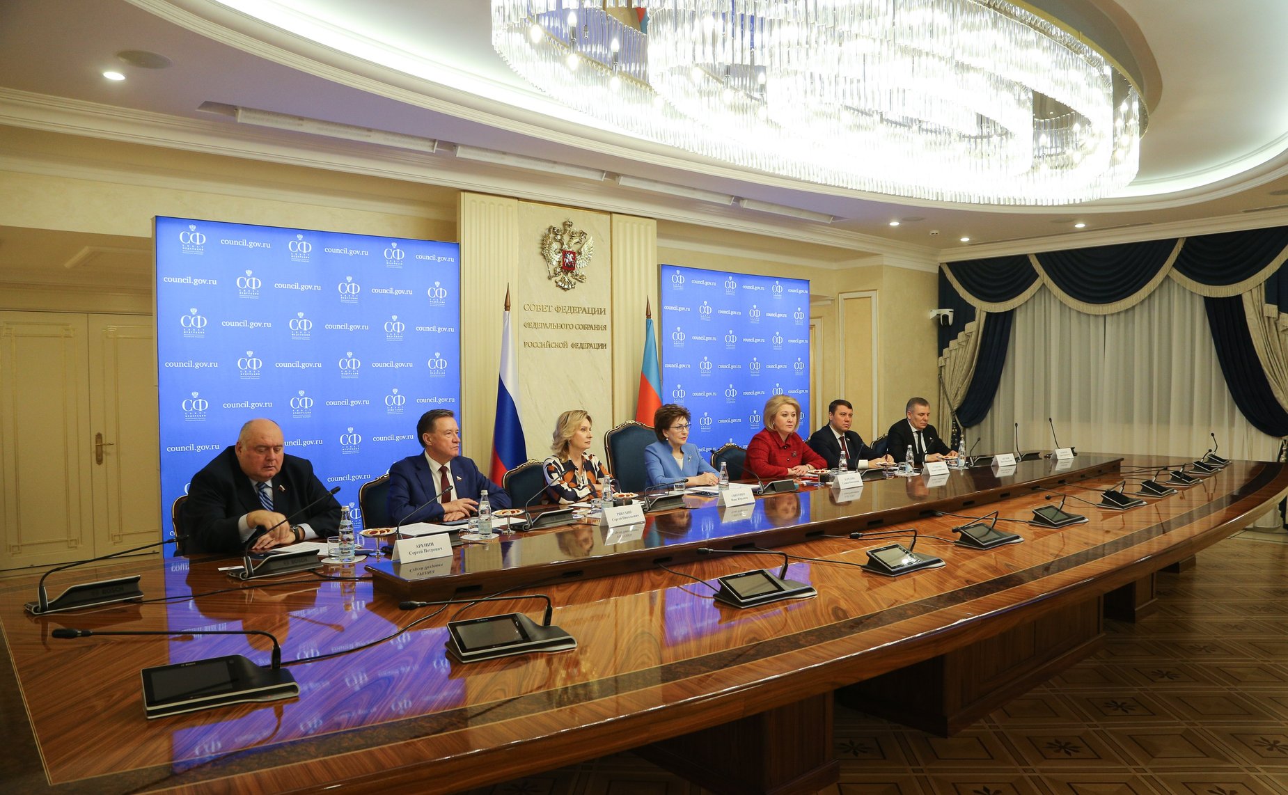 Заседание Межпарламентской комиссии по сотрудничеству Федерального Собрания Российской Федерации и Милли Меджлиса Азербайджанской Республики