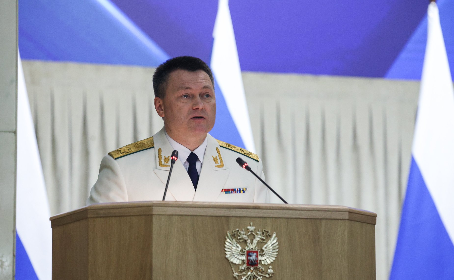 Сенаторы Российской Федерации приняли участие в торжественном заседании, посвященном празднованию Дня работника прокуратуры РФ