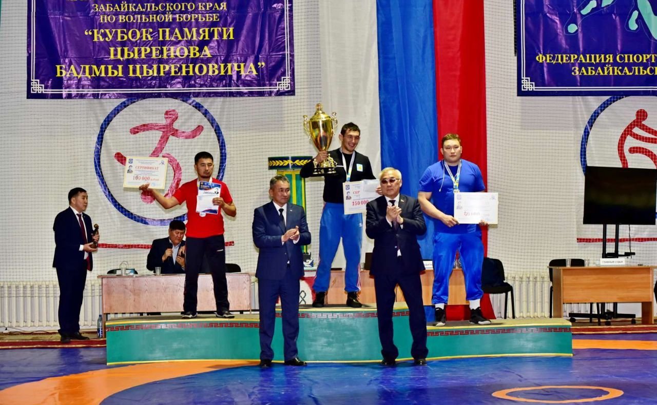 Баир Жамсуев принял участие в XXI турнире Агинского Бурятского округа по вольной борьбе «Кубок памяти Цыренова Бадмы Цыреновича»