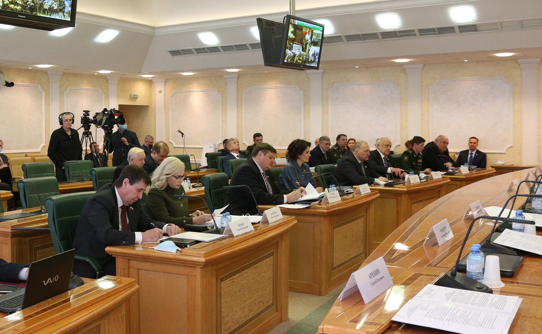 Сергей Цеков принял участие в заседании «круглого стола» Комитета Совета Федерации по обороне и безопасности на тему: «Историческое значение возвращения Крыма в родную гавань»