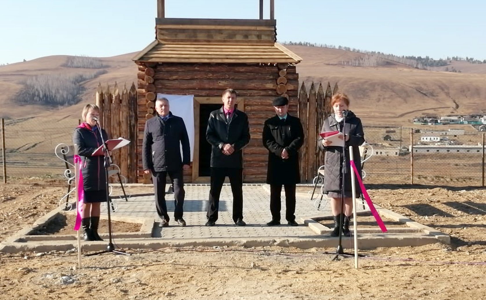 Сергей Михайлов принял участие в открытии памятника «Сретенский острог»