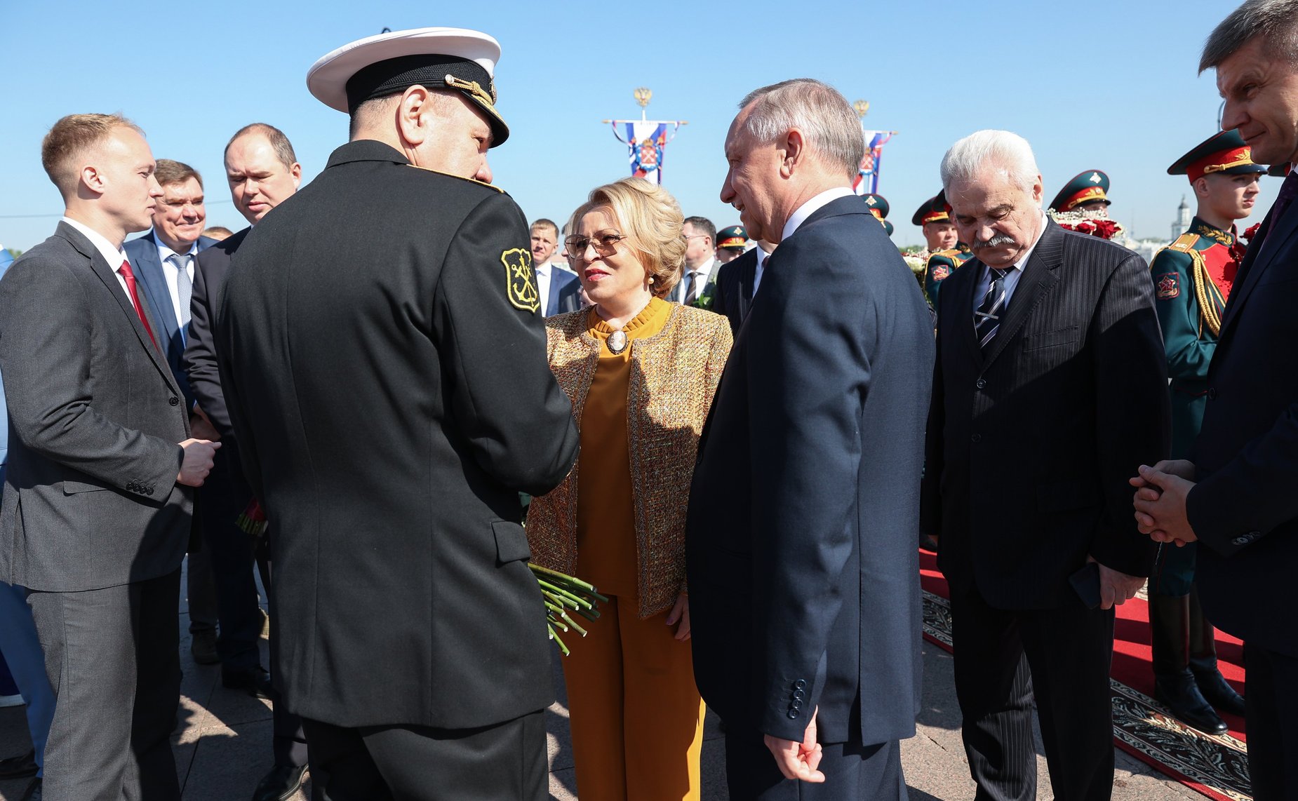 Валентина Матвиенко приняла участие в мероприятиях, посвященных Дню Санкт-Петербурга