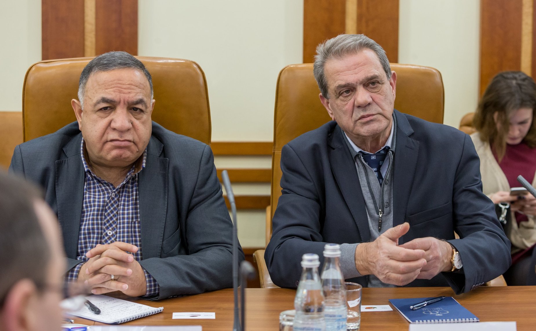 Встреча И. Умаханова с делегацией Прогрессивного арабского фронта