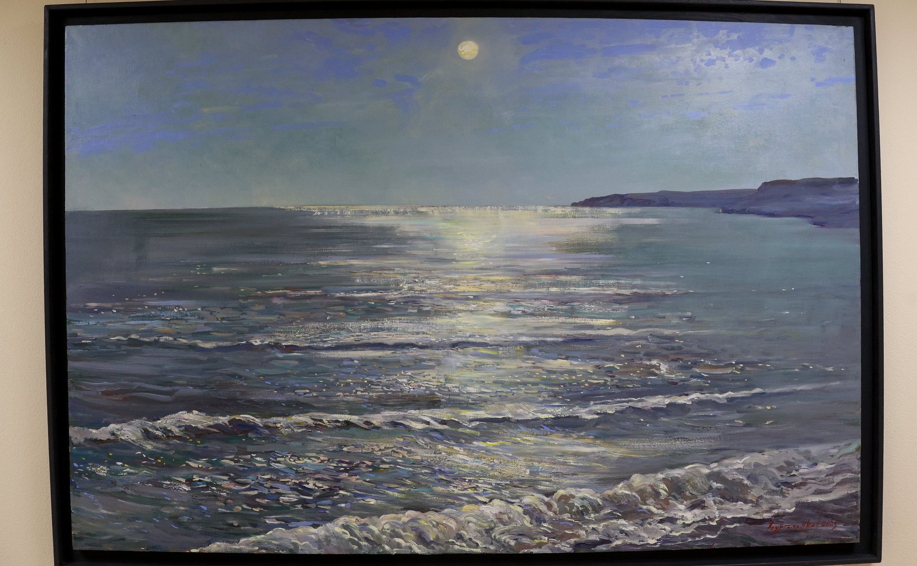 Церемония открытия выставки живописи А. Буртасенкова «Под Русским небом Крыма»