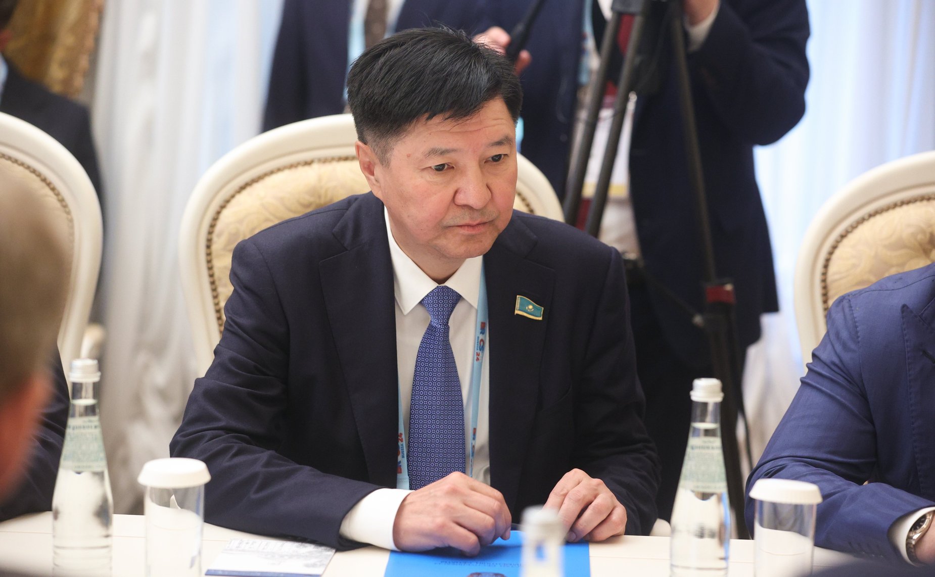 Встреча Валентины Матвиенко с Председателем Сената Парламента Республики Казахстан Мауленом Ашимбаевым