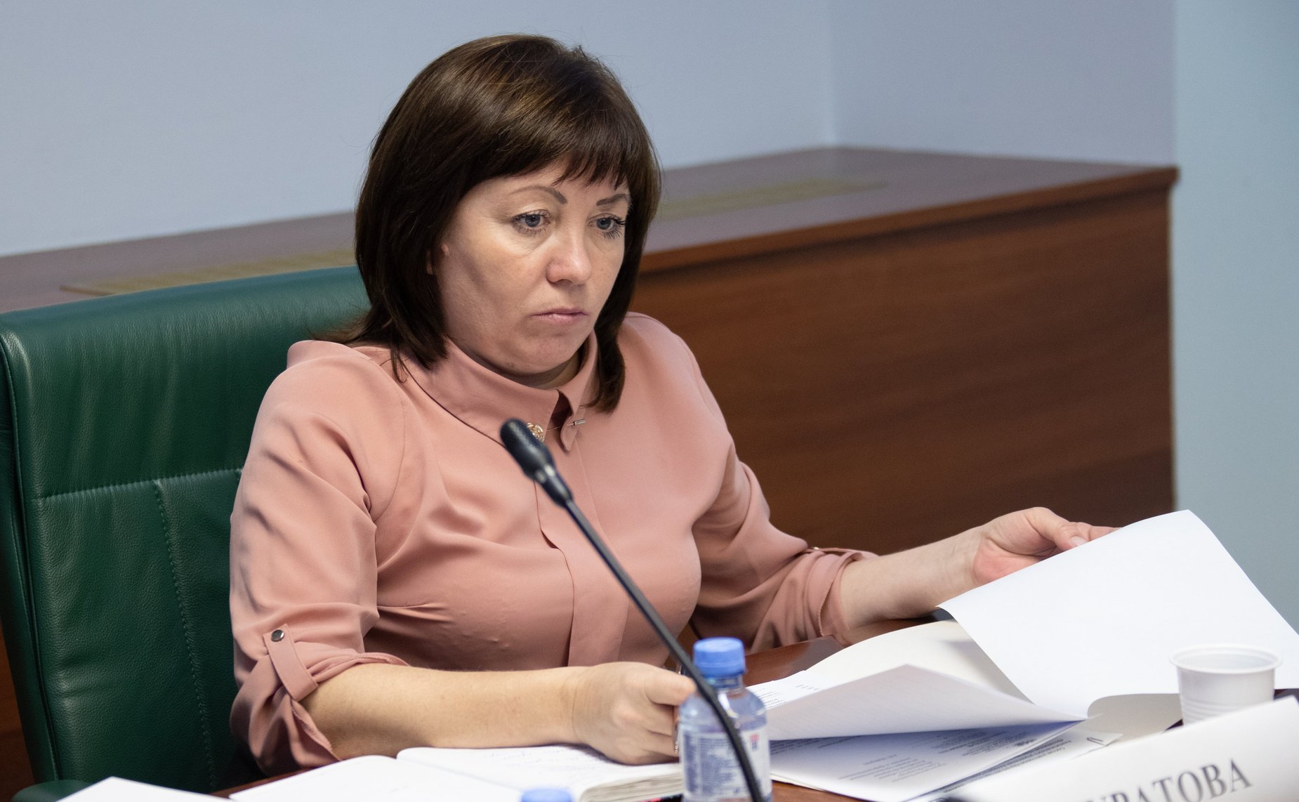 Встреча С. Митина с представителями науки и бизнес-сообщества по подготовке парламентских слушаний