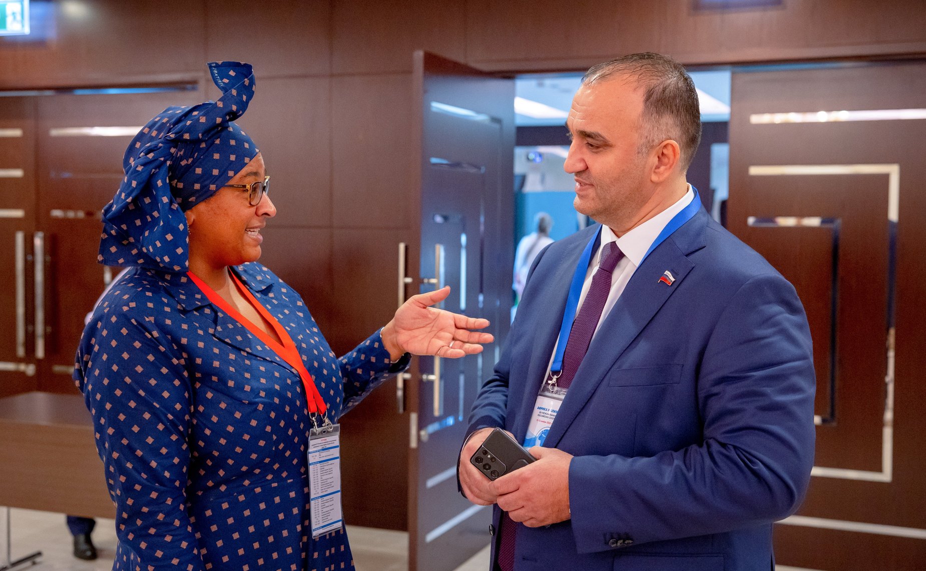 Заместитель председателя Комитета СФ по социальной политике Мохмад Ахмадов принял участие в XIV региональной конференции российских соотечественников стран Африки и Ближнего Востока