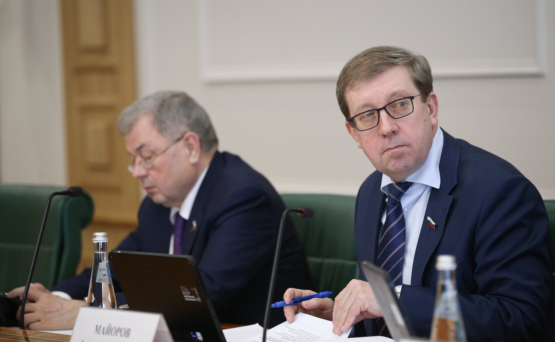 Встреча сенаторов Российской Федерации с руководителем Федеральной службы по ветеринарному и фитосанитарному надзору Сергеем Данквертом в формате «Открытого диалога»