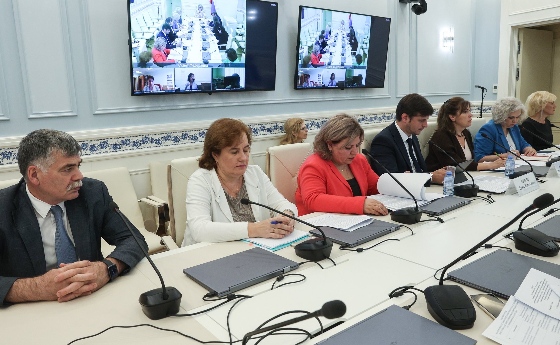 Заседание рабочей группы при Парламентской комиссии по расследованию преступных действий в отношении несовершеннолетних со стороны киевского режима