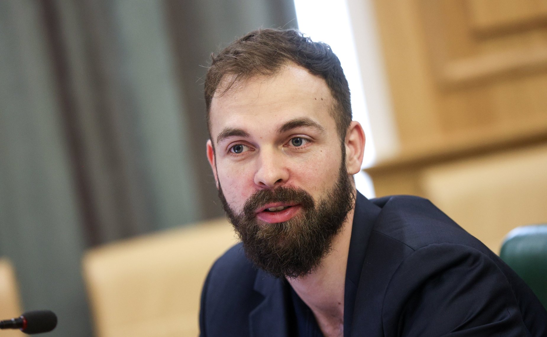 Встреча заместителя Председателя СФ Константина Косачева с участниками Практикума молодых гуманитариев «Новые связи для нового мира», организованного Международным молодежным центром РУДН им. Патриса Лумумбы