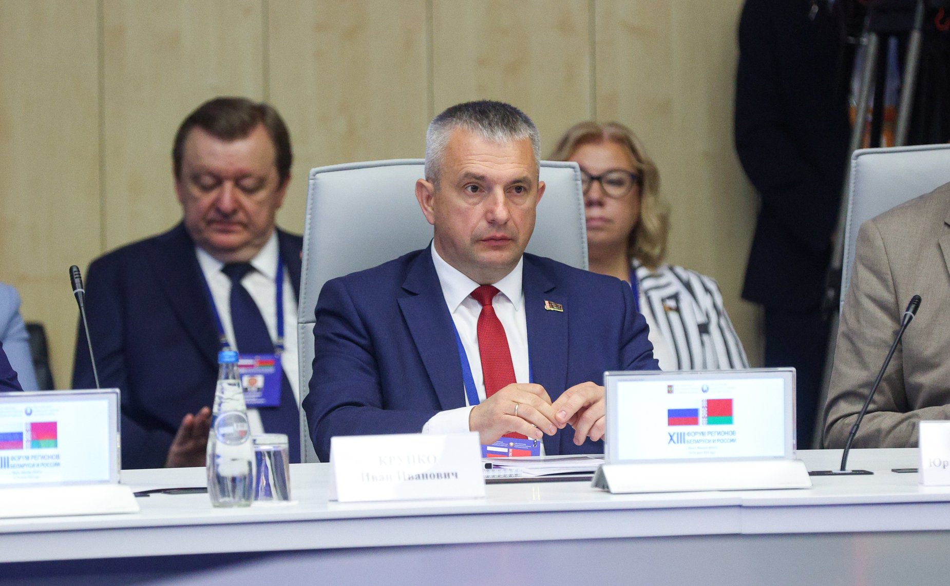 Встреча Председателя СФ Валентины Матвиенко и Председателя Совета Республики Национального собрания Республики Беларусь Натальи Кочановой с руководителями российских и белорусских регионов