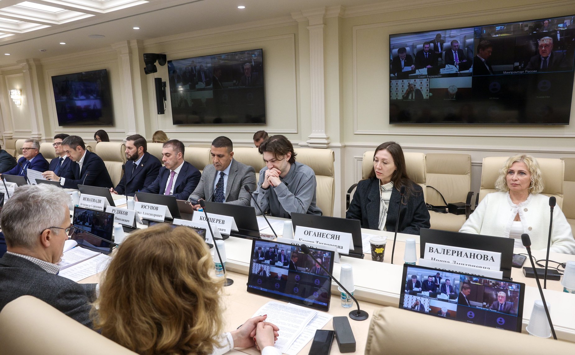 Совещание Комитета Совета Федерации по экономической политике «Совершенствование системы обязательной маркировки товаров средствами идентификации»