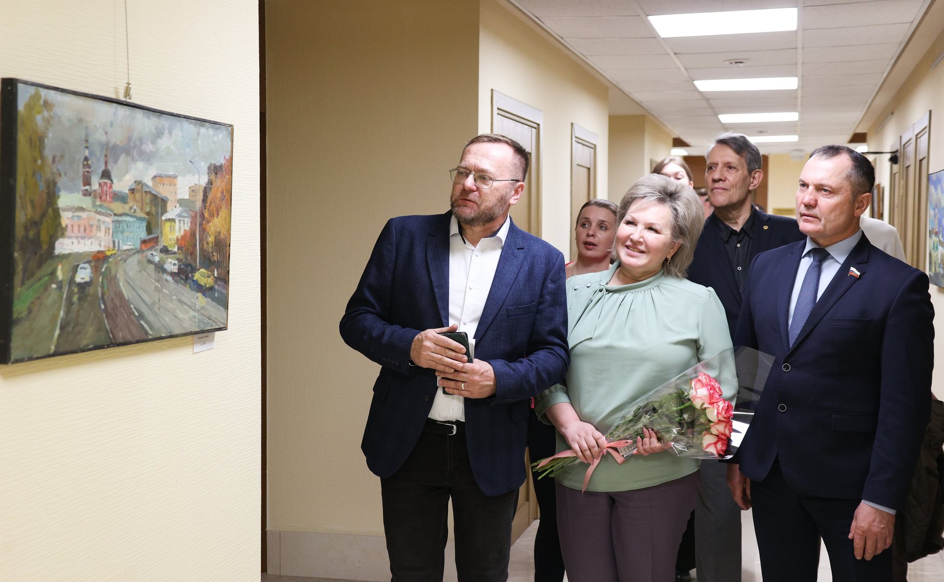 Открытие выставки «Просторы Родины любимой»