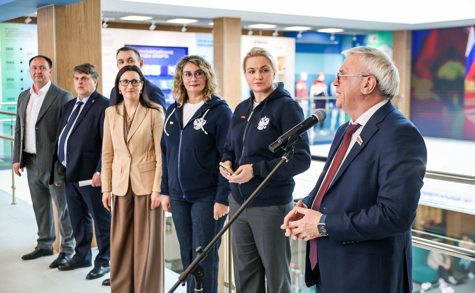 Сенаторы посетили государственное автономное образовательное учреждение дополнительного образования Нижегородской области «Спортивная школа „Региональный центр адаптивных видов спорта“»