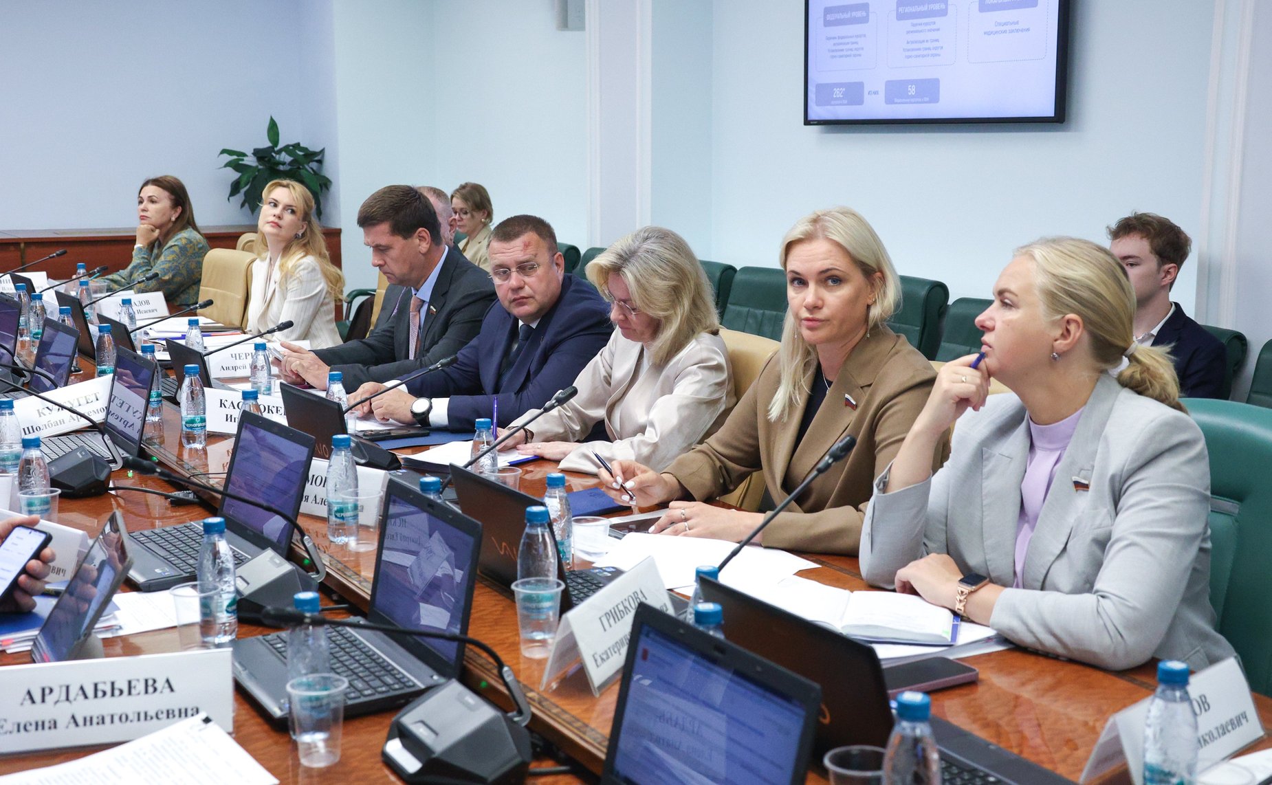 Заседание Комитета Совета Федерации по социальной политике