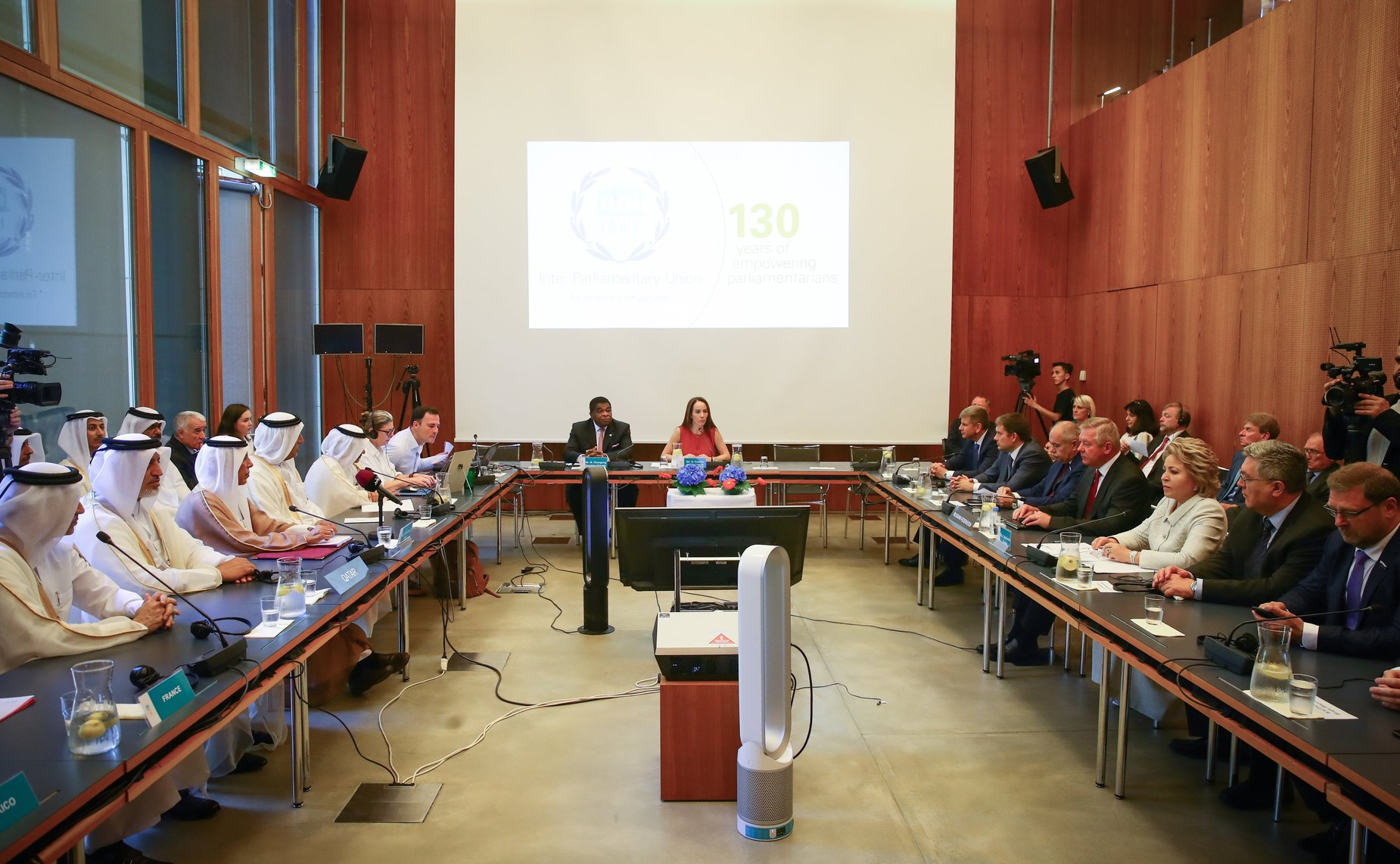 В. Матвиенко приняла участие в многосторонней встрече с председателями ассамблей Межпарламентского союза и руководства МПС