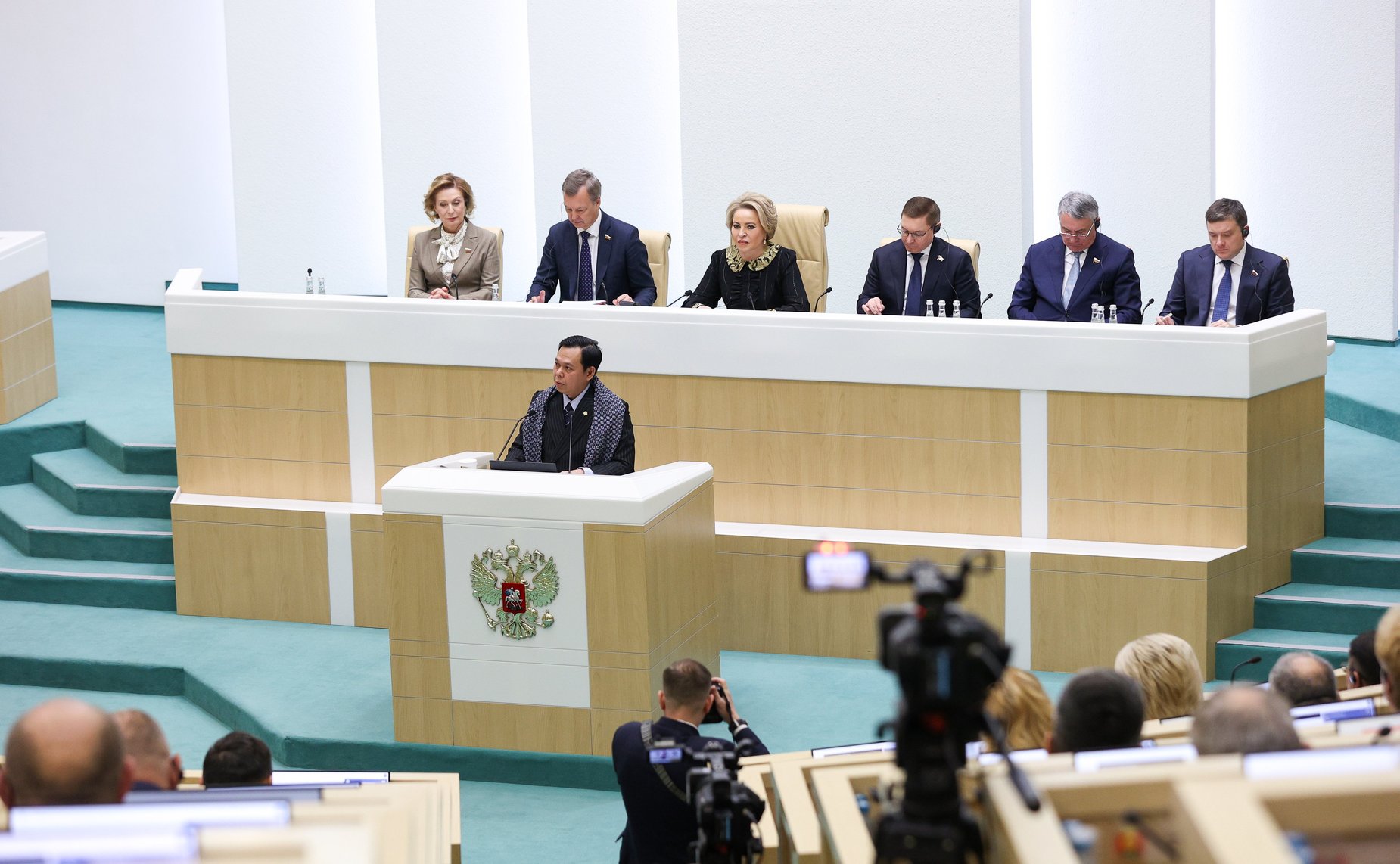 Председатель Совета представителей регионов Республики Индонезии Султан Бактиар Наджамудин