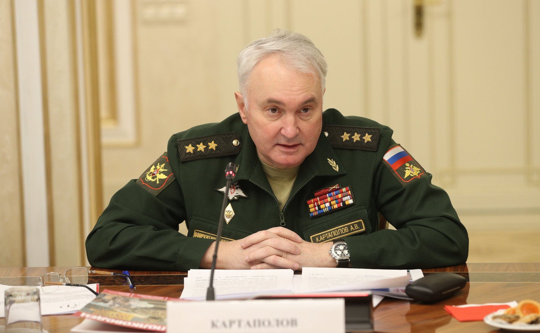 Совещание Комитета СФ по обороне и безопасности совместно с Клубом военачальников РФ