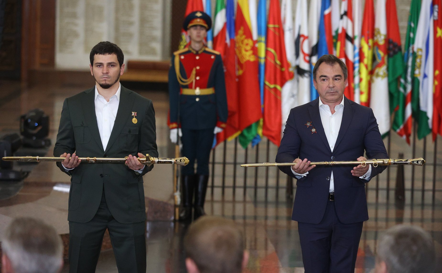 Торжественная церемония передачи «Мечей Победы» Городам воинской славы