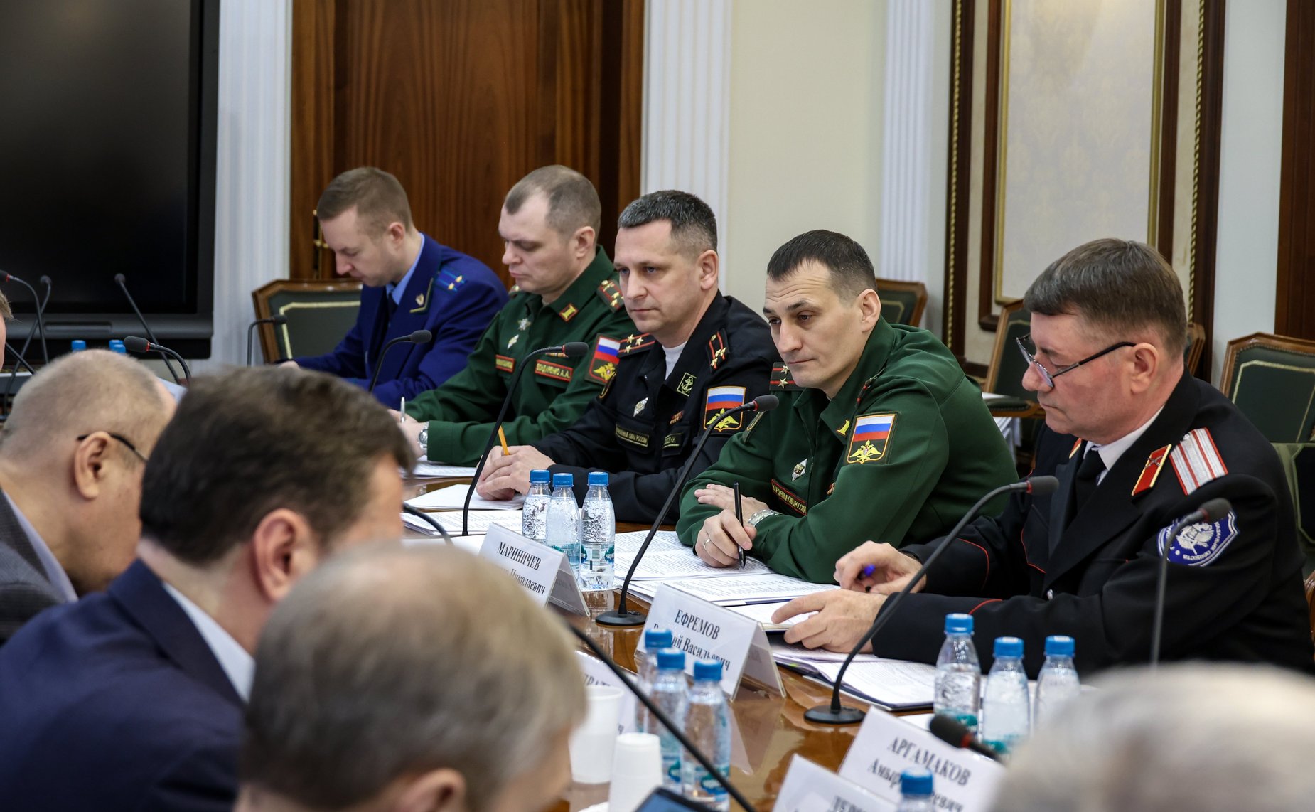 Круглый стол Комитета Совета Федерации по обороне и безопасности «Законодательное обеспечение несения российским казачеством государственной службы в условиях проведения специальной военной операции»