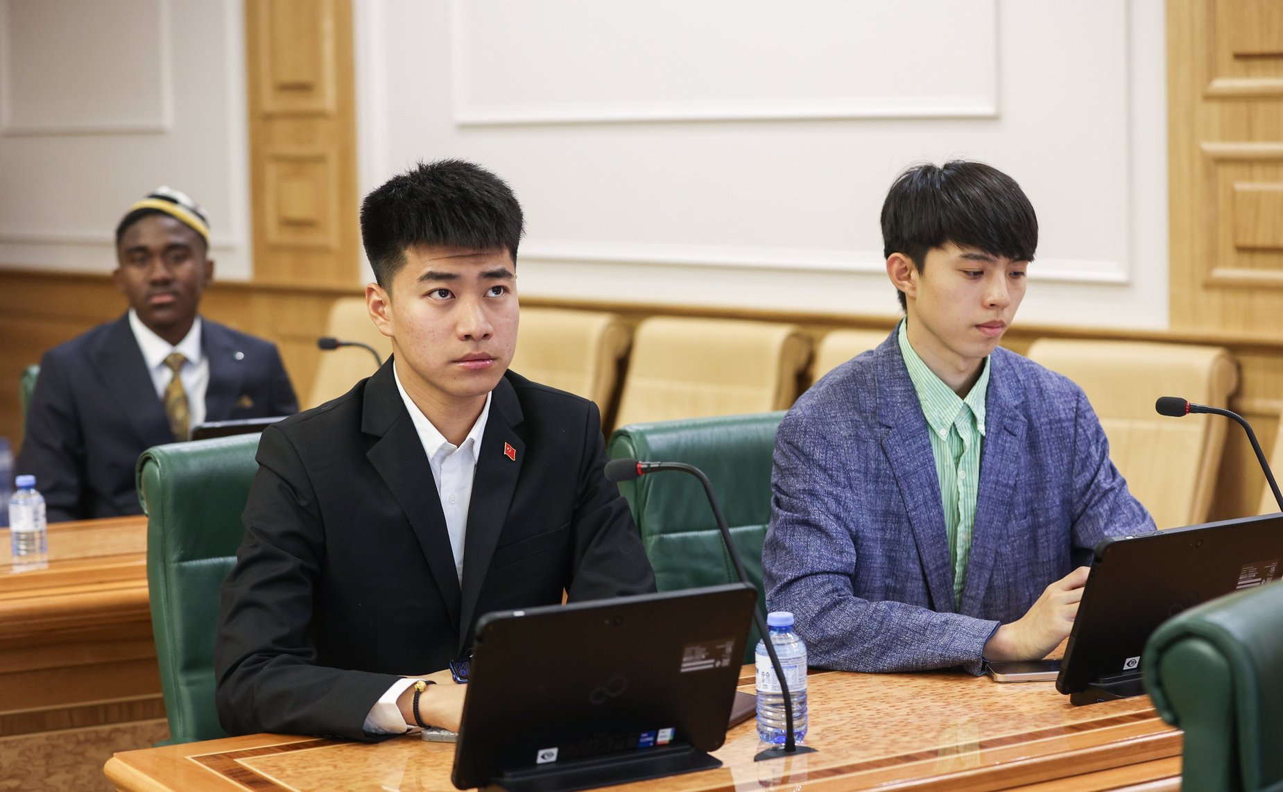 Церемония награждения победителей IV Конкурса чтецов среди студентов аспирантов из стран Азии и Африки «Победа в сердцах поколений» в рамках подготовки к Саммиту Россия-Африка