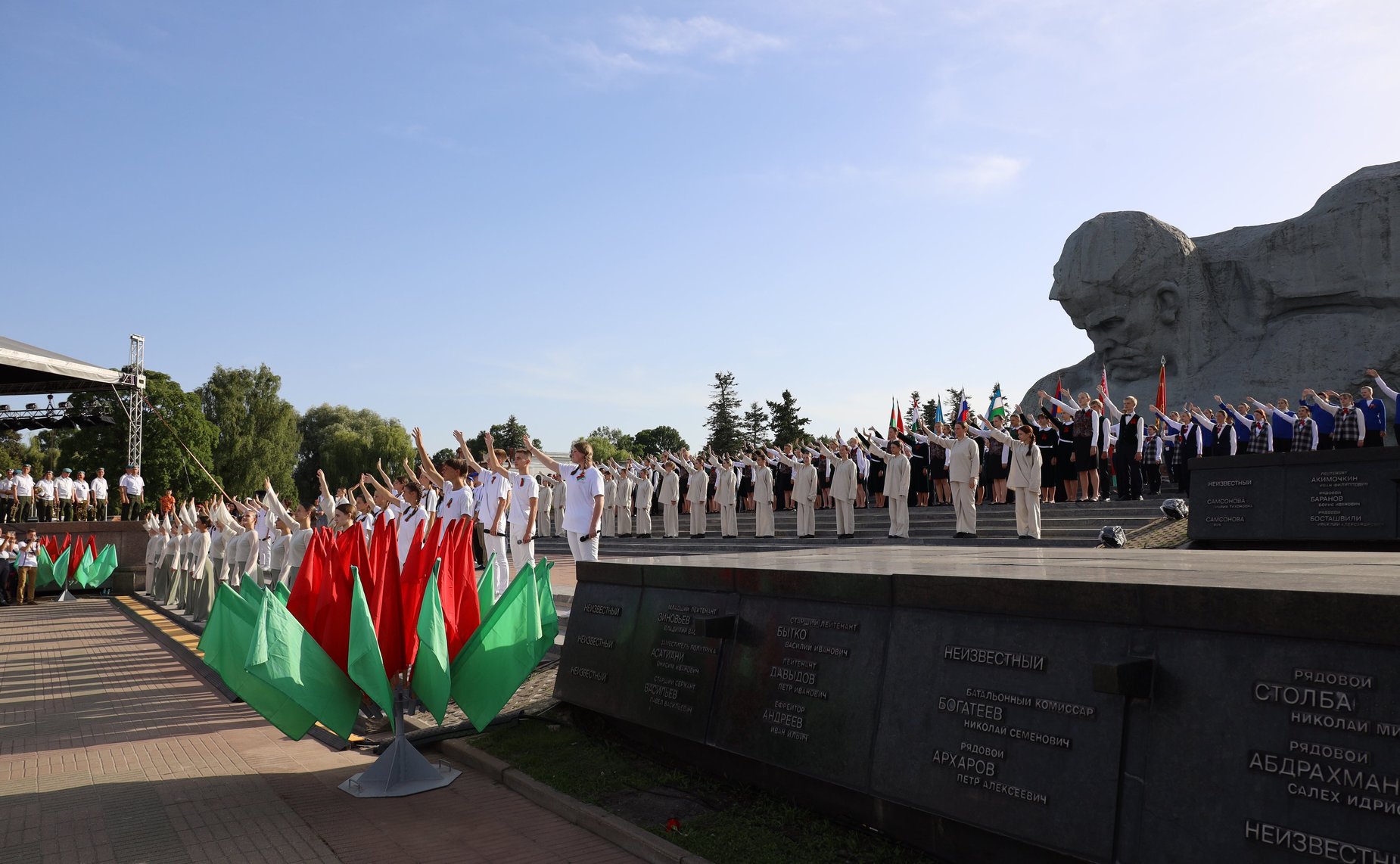 В мемориальном комплексе «Брестская крепость-герой» дан старт культурно-образовательному проекту «Поезд Памяти»