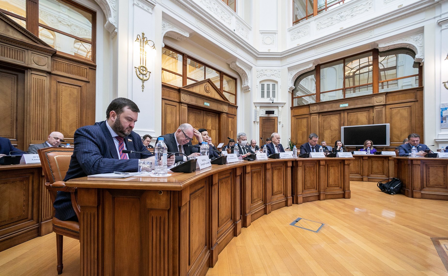 Николай Журавлев провел научно-практическую конференцию на тему «Цифровой рубль и цифровые финансовые активы как объекты гражданского права» (фото Пресс-служба Банка России)