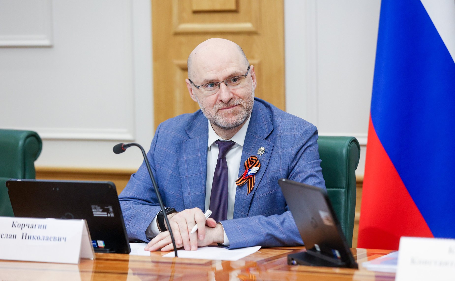 Встреча заместителя Председателя Совета Федерации Константина Косачева с участниками Школы молодого международника РАНХиГС