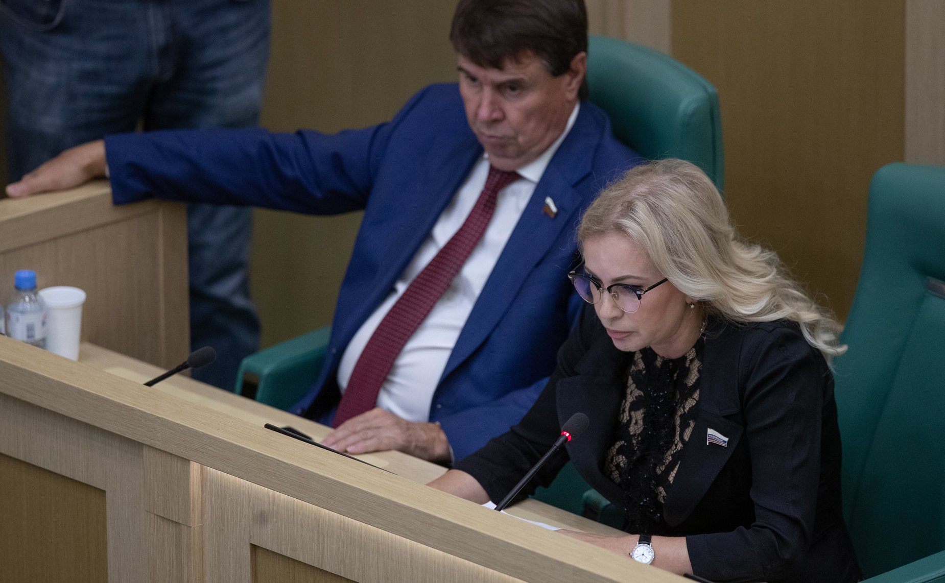 Сергей Цеков и Ольга Ковитиди