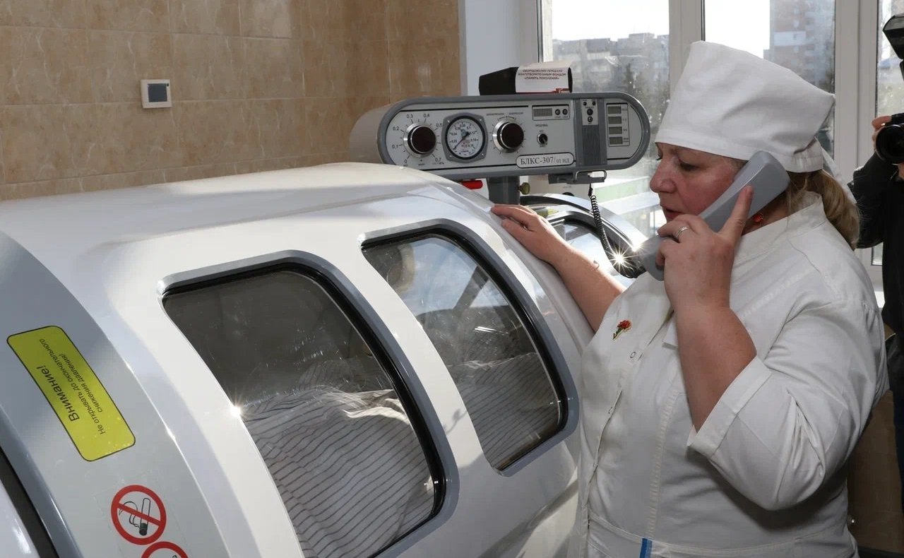 Ольга Щетинина в ходе региональной поездки приняла участие в передаче Нижегородскому военному госпиталю нового высокотехнологичного оборудования