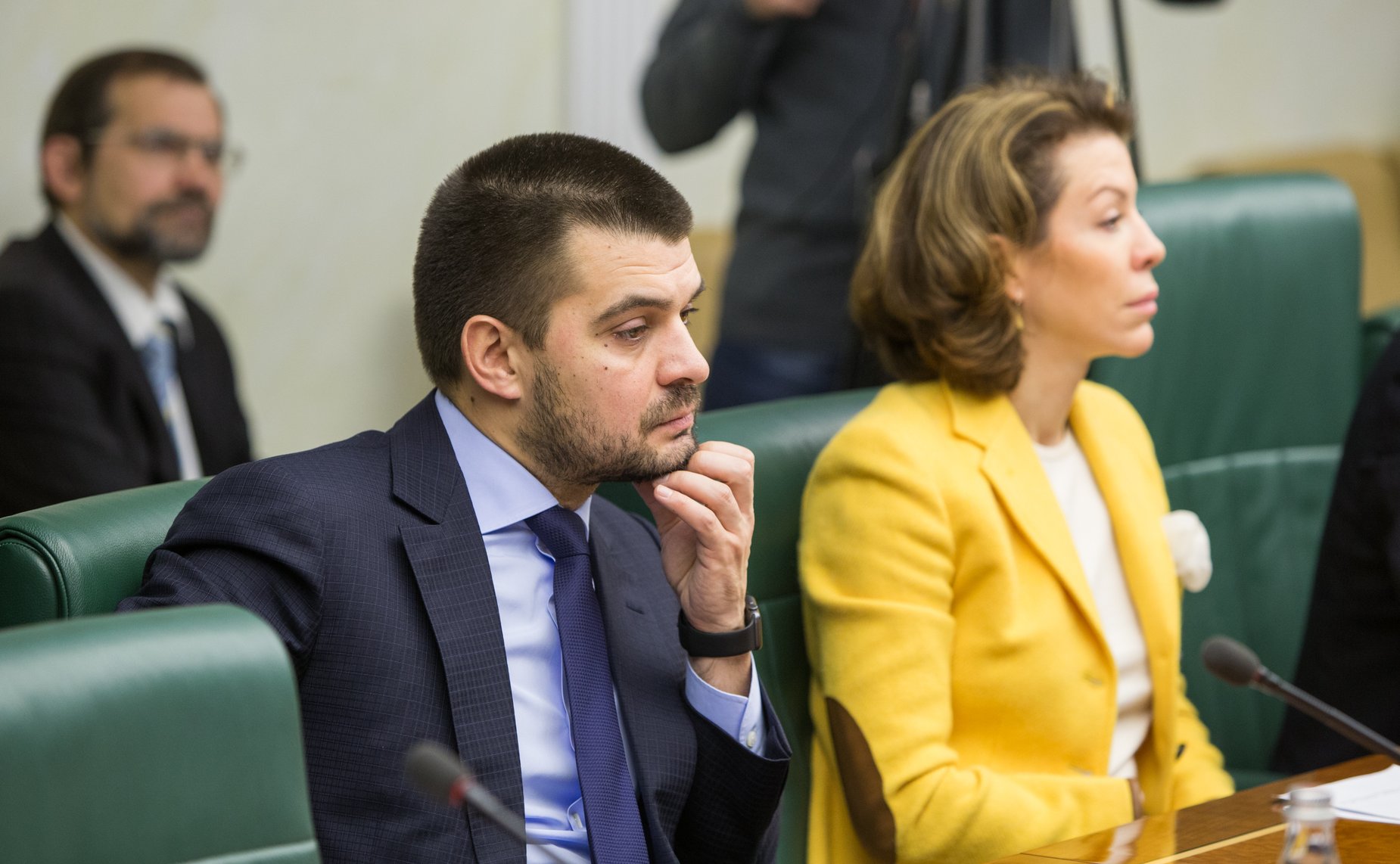 Заседание Комитета общественной поддержки жителей Юго-Востока Украины Мамедов