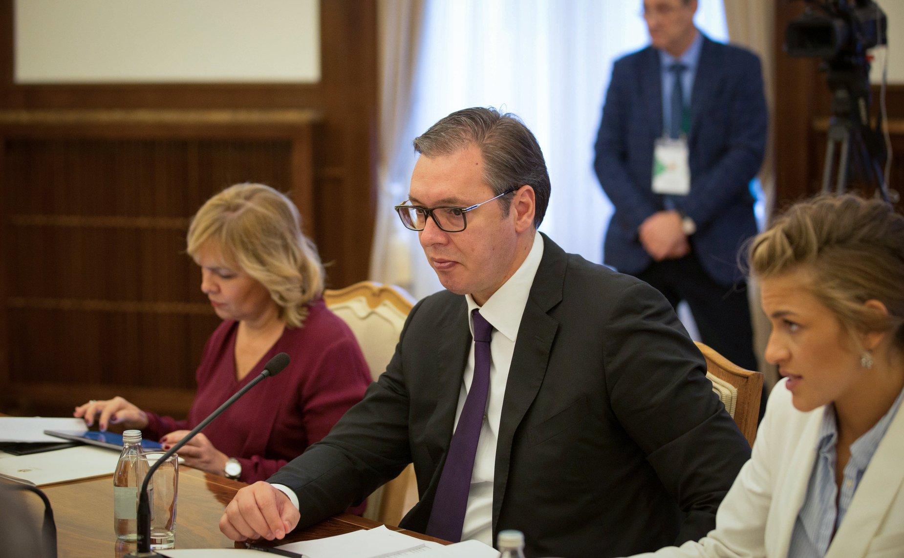 Встреча Председателя Совета Федерации В. Матвиенко и Президента Республики Сербии А. Вучича
