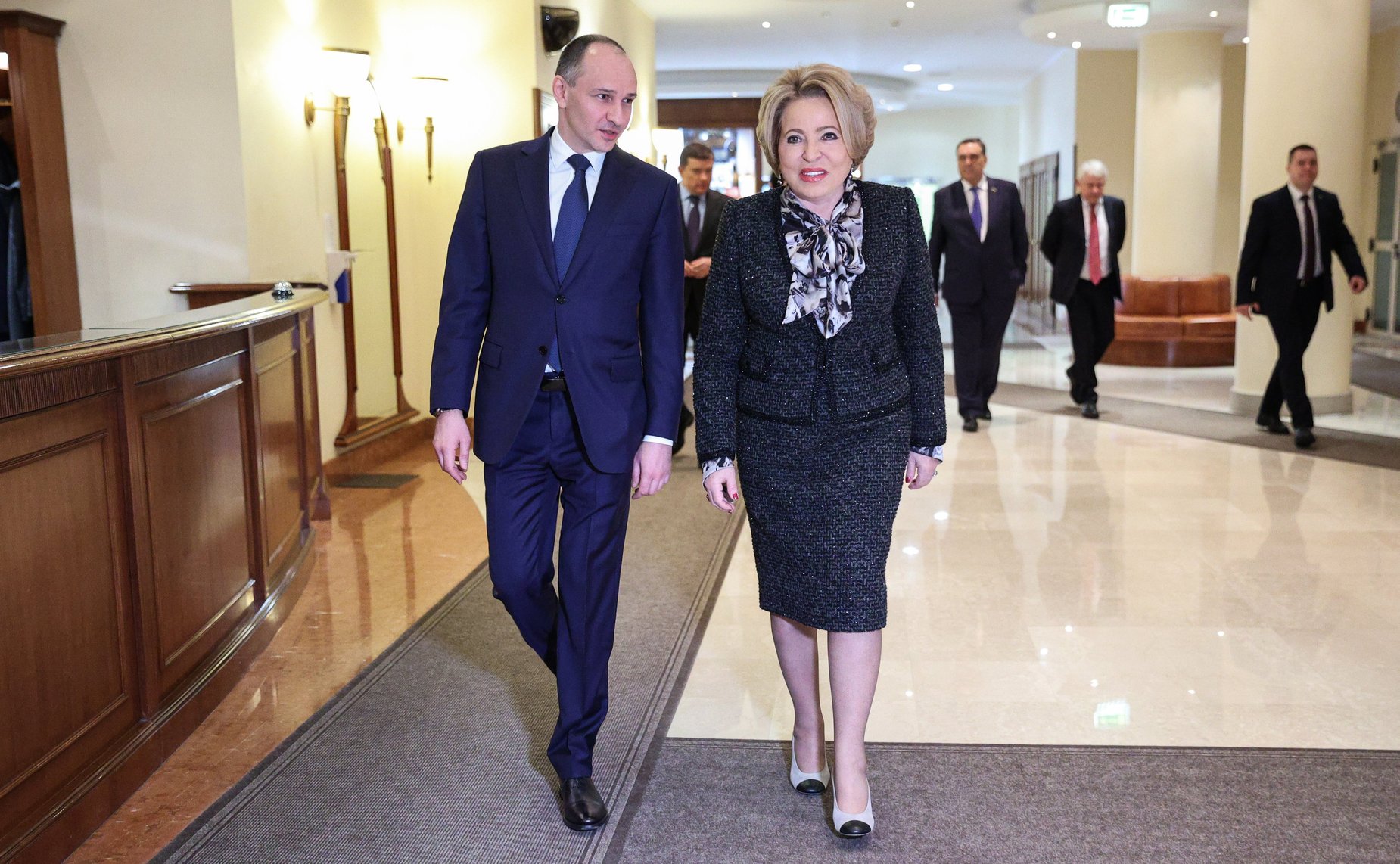 Председатель Совета Федерации Валентина Матвиенко выступила в Счетной палате (СП) РФ