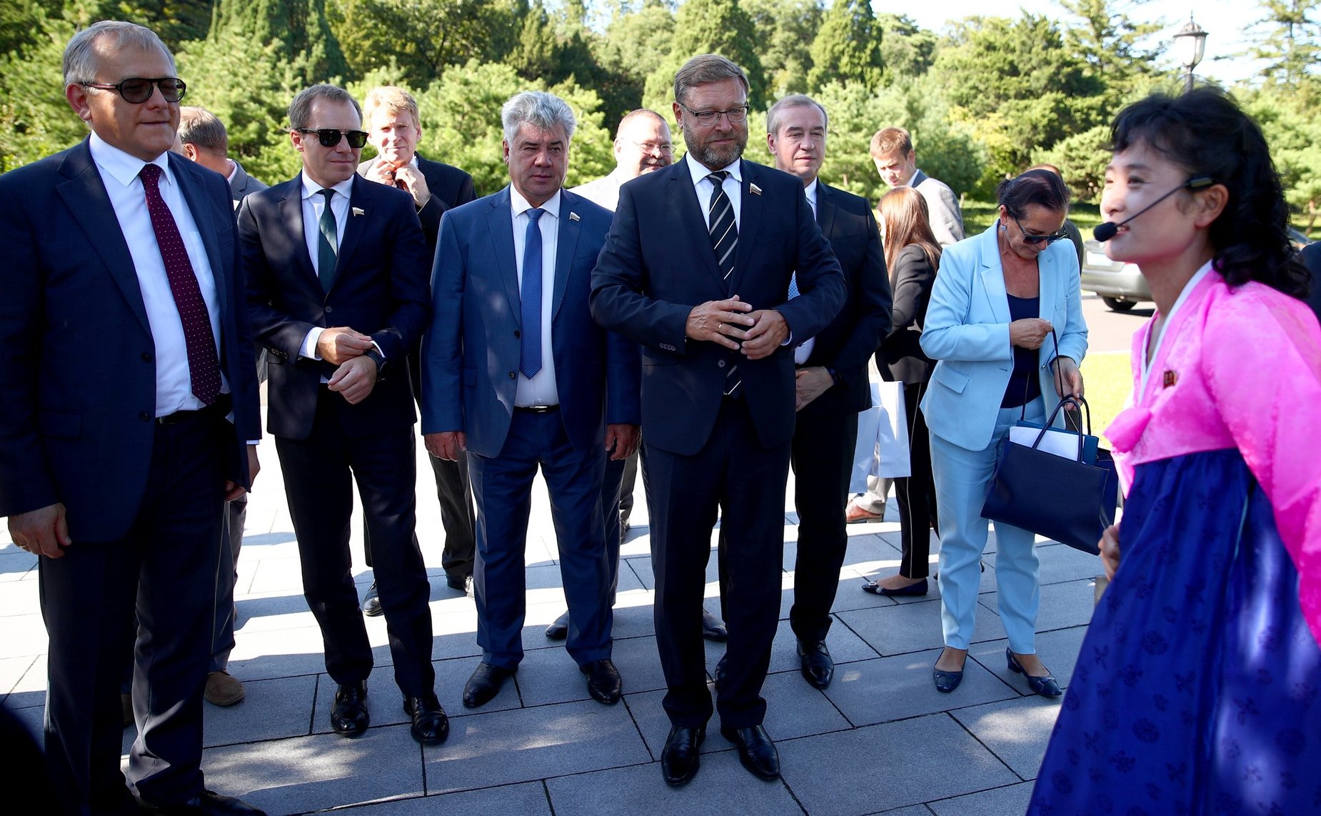 Посещение дома-музея Ким Ир Сена