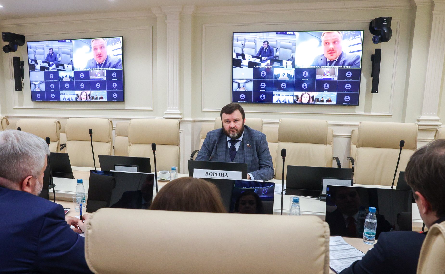 Совещание Комитета СФ по экономической политике «Развитие инфраструктуры поддержки субъектов малого и среднего предпринимательства в воссоединенных субъектах Российской Федерации»