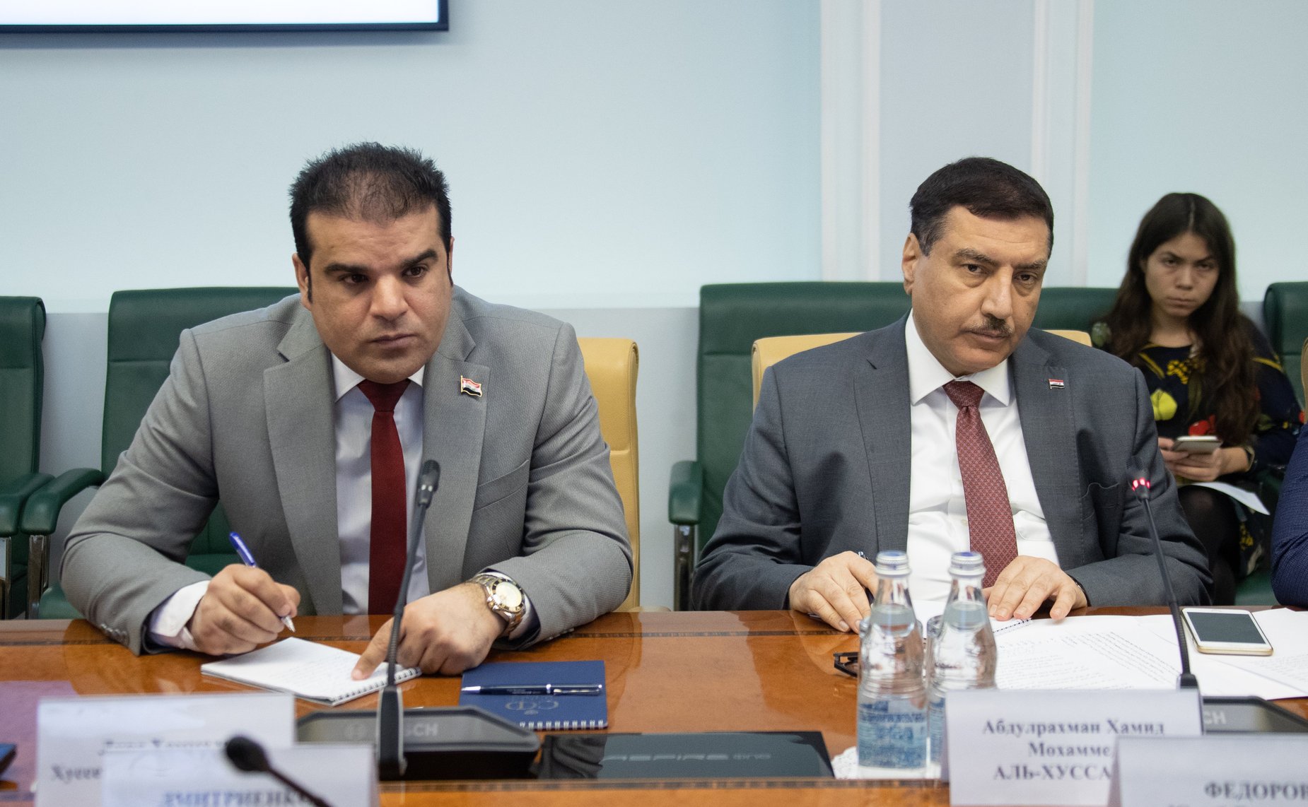 Встреча Юрия Федорова с Чрезвычайным и Полномочным Послом Республики Ирак в РФ Абдулрахманом Хамидом Мохаммедом Аль-Хуссайни