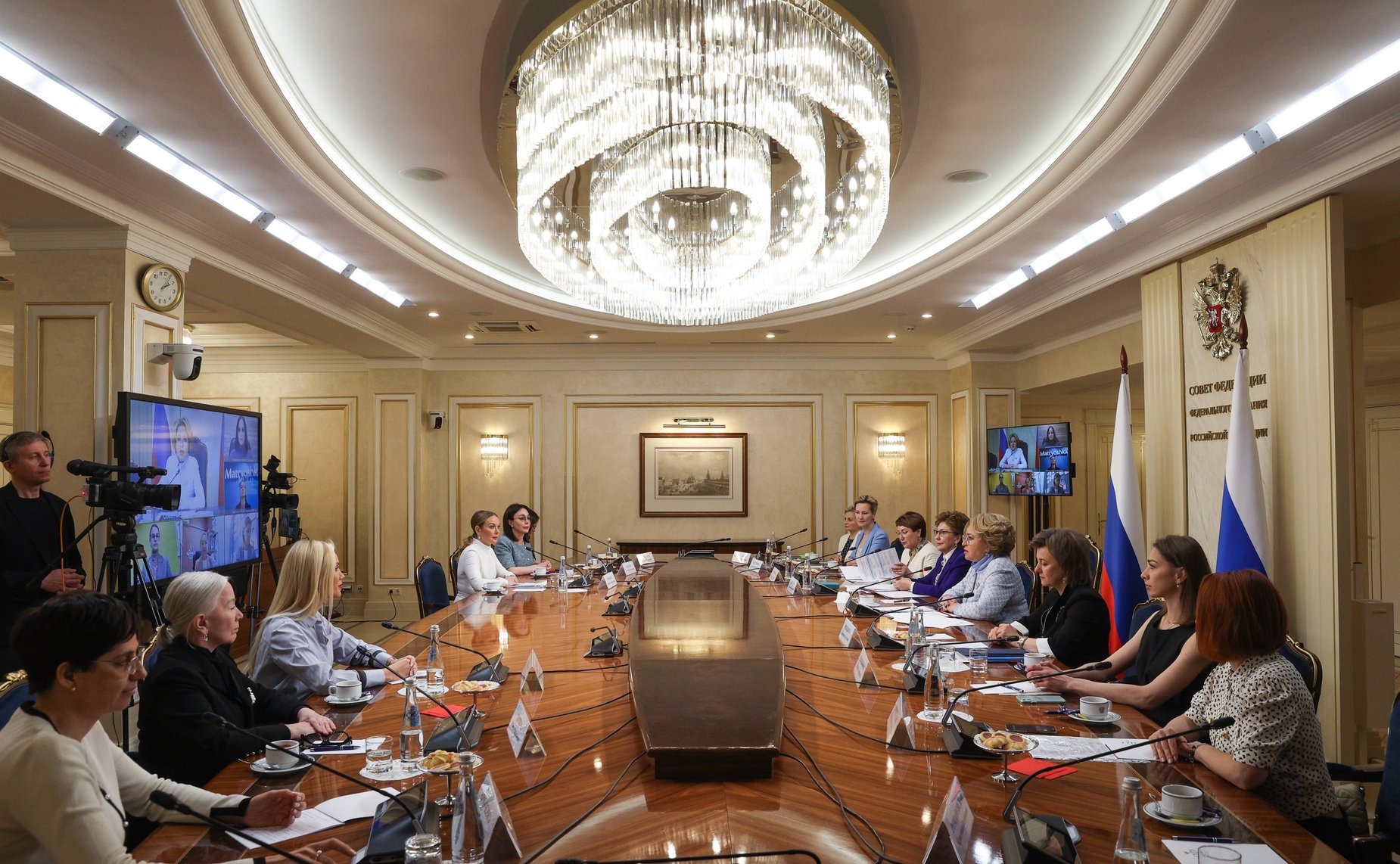 Встреча Председателя Совета Федерации Валентины Матвиенко с женщинами-экспортерами